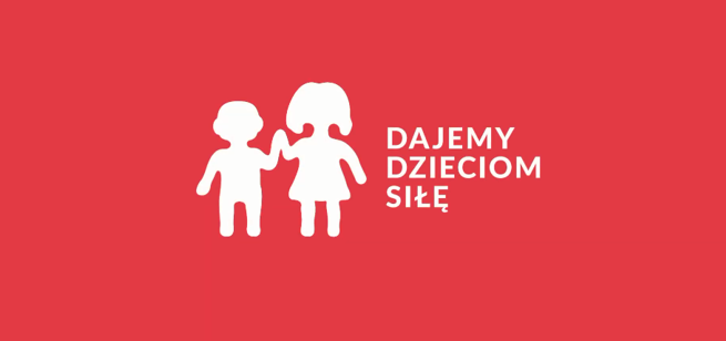 Plakat Fundacji Dajemy Dzieciom SiŁĘ Szkoła Podstawowa W Charzynie 7693